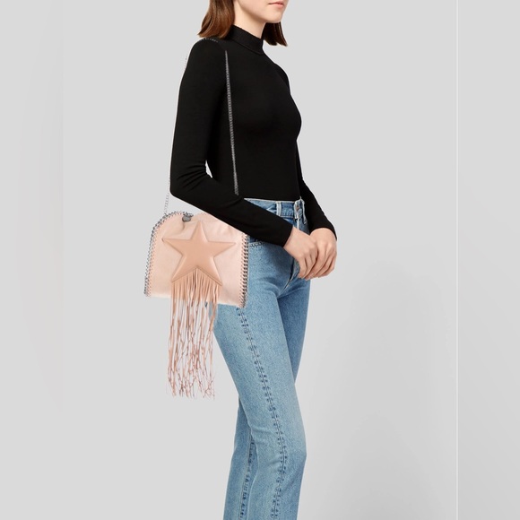 Stella McCartney Pink and Brown Shoulder Bag - Picture 5 of 15